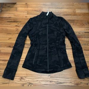 Lululemon Define Jacket Incognito Camo Multi Grey Size 6